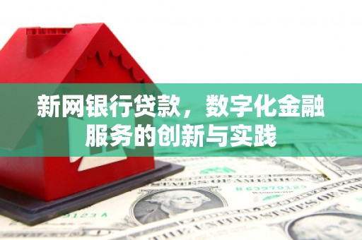 姑苏新网银行贷款，数字化金融服务的创新与实践