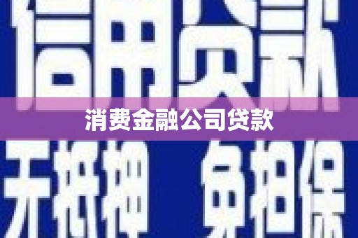 姑苏消费金融公司贷款