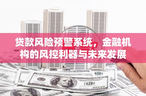 姑苏贷款风险预警系统，金融机构的风控利器与未来发展