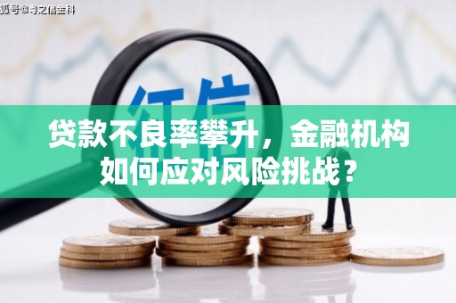 姑苏贷款不良率攀升，金融机构如何应对风险挑战？