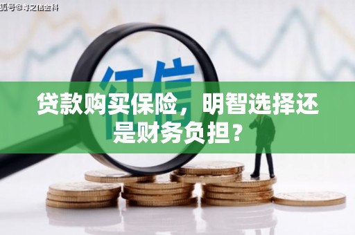 姑苏贷款购买保险，明智选择还是财务负担？
