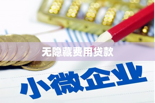 姑苏无隐藏费用贷款