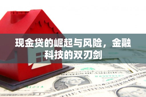 姑苏现金贷的崛起与风险，金融科技的双刃剑