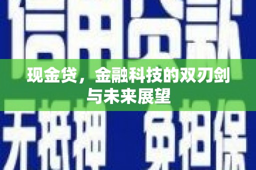姑苏现金贷，金融科技的双刃剑与未来展望