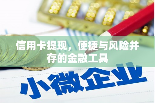 姑苏信用卡提现，便捷与风险并存的金融工具