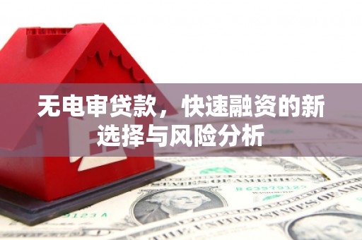 姑苏无电审贷款，快速融资的新选择与风险分析