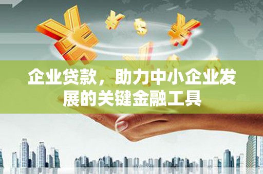 姑苏企业贷款，助力中小企业发展的关键金融工具