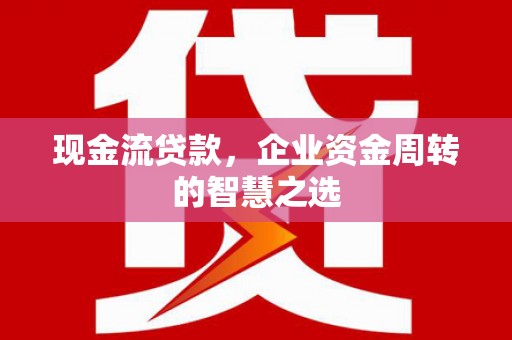 姑苏现金流贷款，企业资金周转的智慧之选
