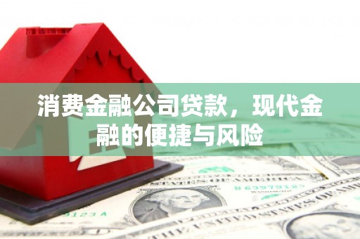 姑苏消费金融公司贷款，现代金融的便捷与风险